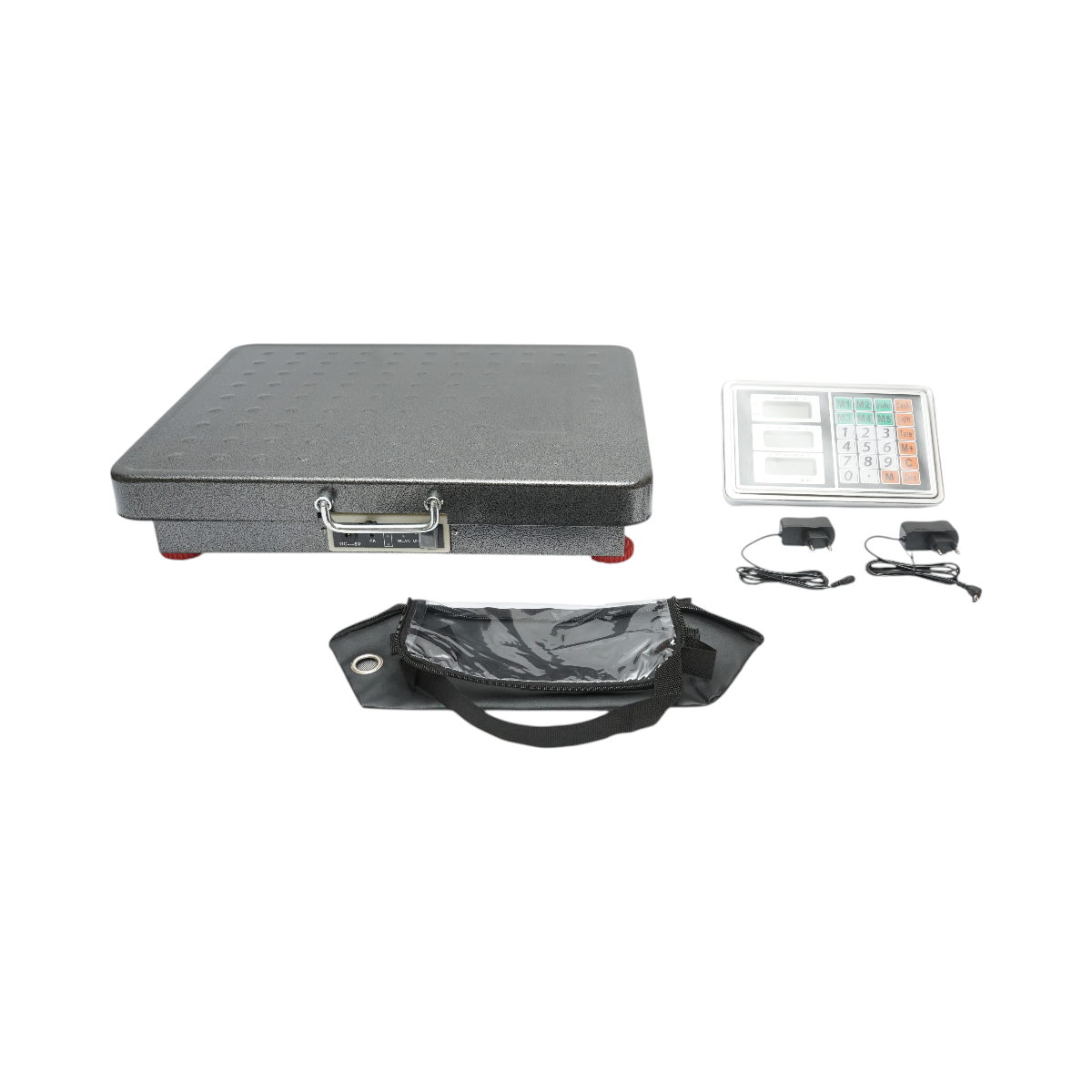 Cantar electronic de podea 300kg fara fir cu display WiFi, platforma 510x410mm Breckner Germany - imagine 3