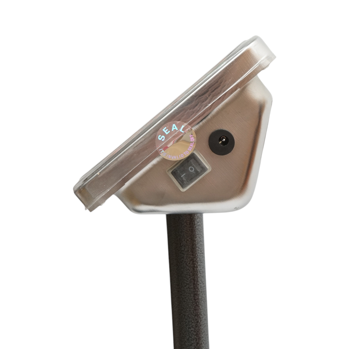 Cantar electronic de podea 150kg tip platforma 400x300mm cu brat pliabil, afisaj LCD Breckner Germany - imagine 9