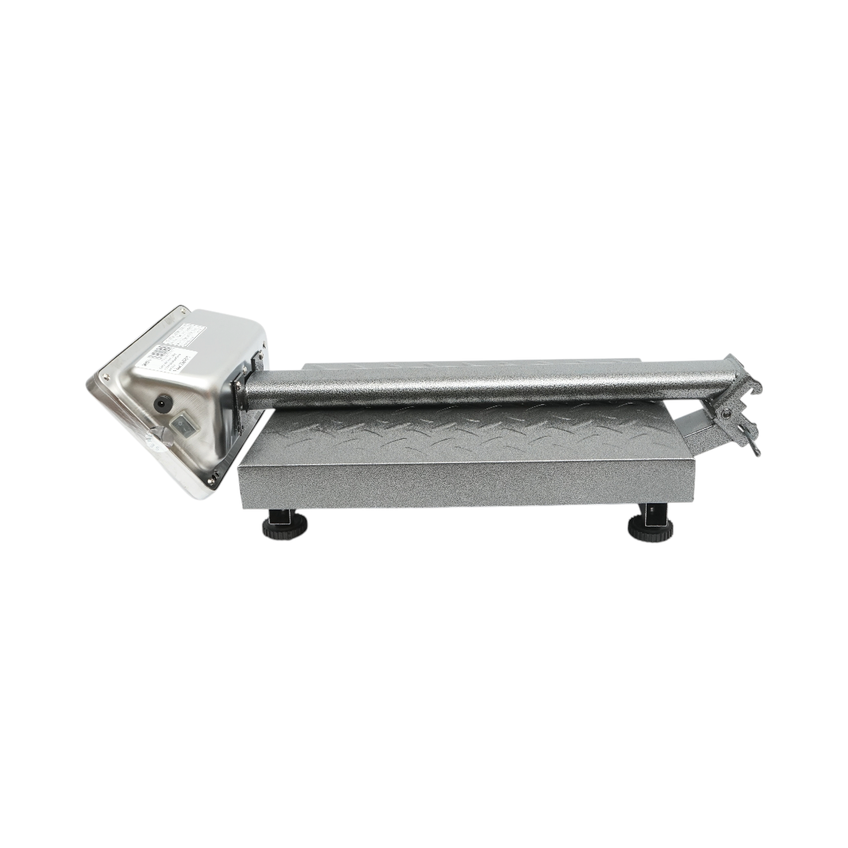 Cantar electronic de podea 150kg tip platforma 400x300mm cu brat pliabil, afisaj LCD Breckner Germany - imagine 4