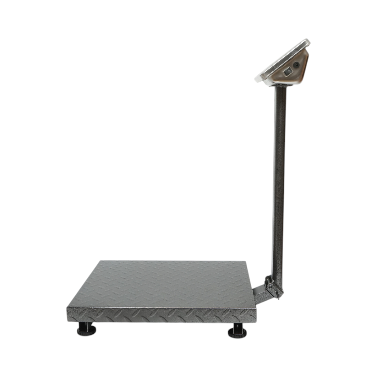 Cantar electronic de podea 350kg tip platforma 500x400mm cu brat pliabil, afisaj LCD Breckner Germany - imagine 3