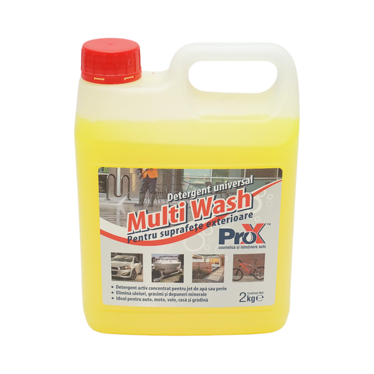 Detergent universal activ suprafete exterioare concentrat Multi Wash Pro-X 2kg