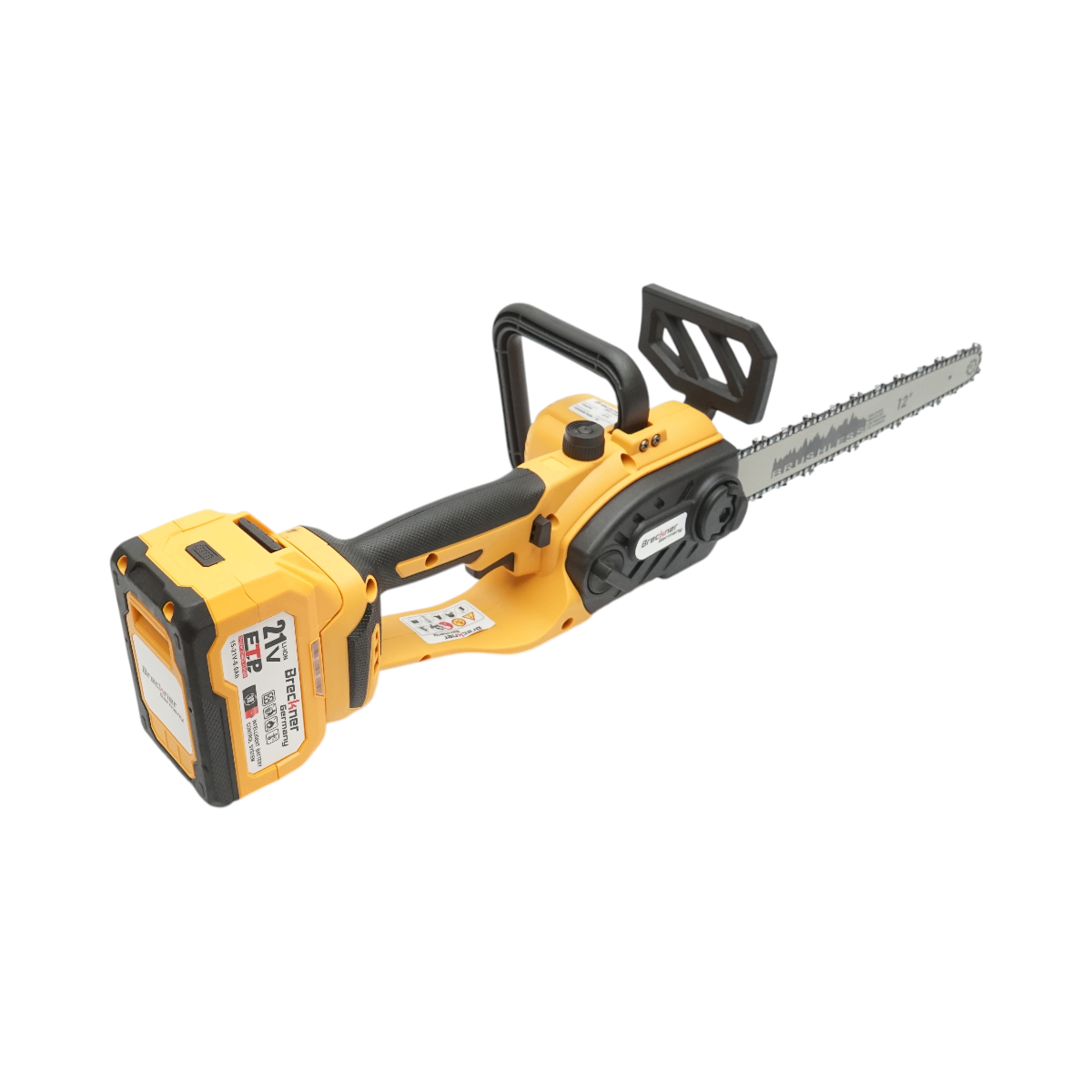 Mini fierastrau electric 1060W cu 2 acumulatori 21V, 6Ah Li-ion, motor brushless, lama 12 inch (300mm) Breckner Germany - imagine 7