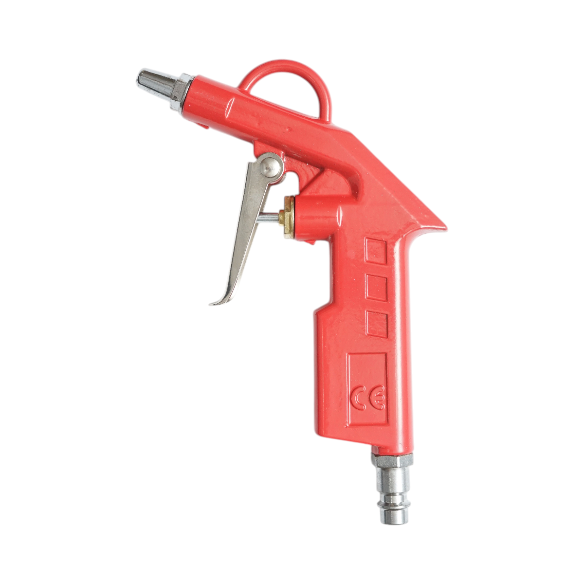 Pistol de suflat aer comprimat cu duza scurta 28mm rosu