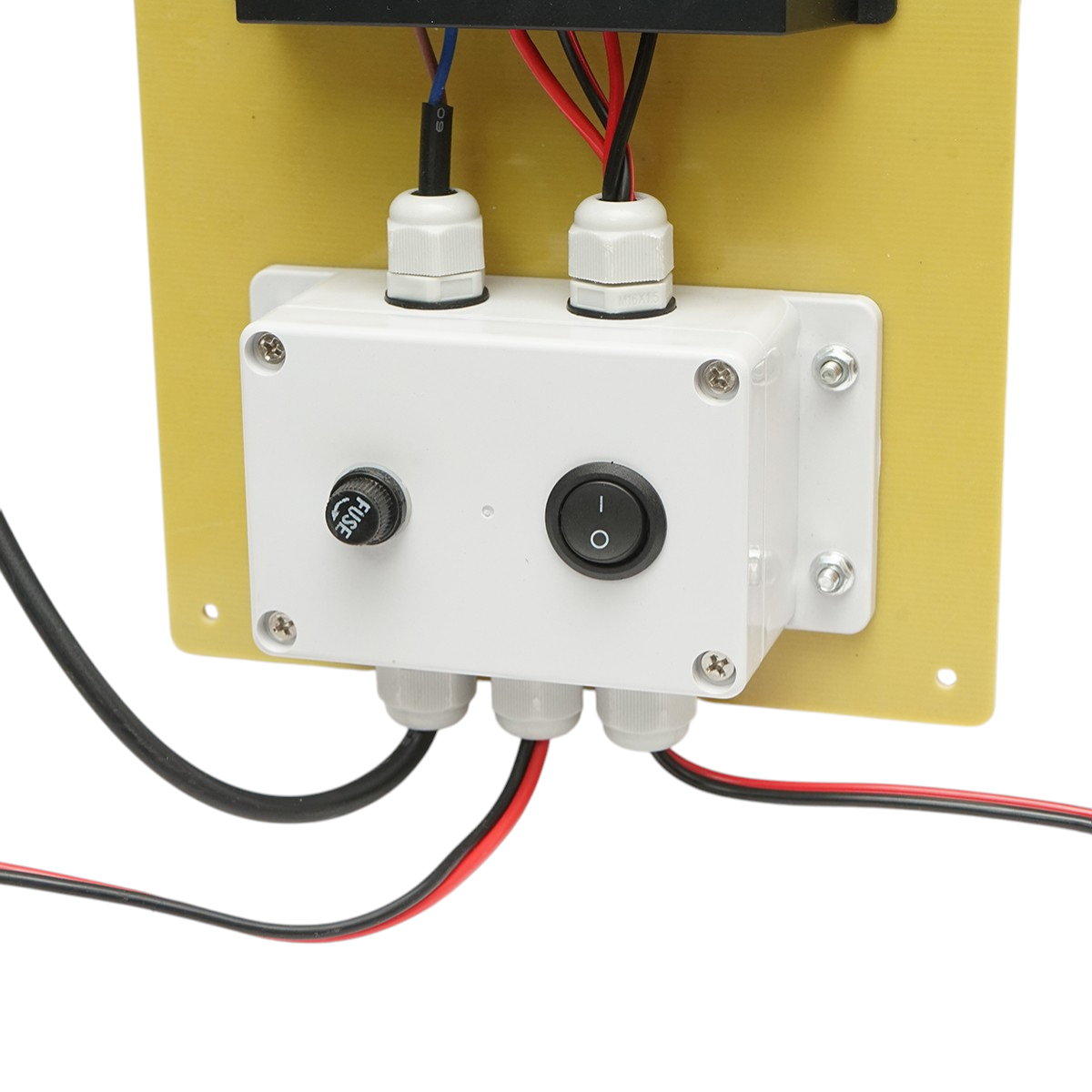 Set panou solar 50W fotovoltaic monocristalin 670x400x25mm cu regulator 10A 12/24V, 2xUSB, cablu baterie 2m Breckner Germany - imagine 8