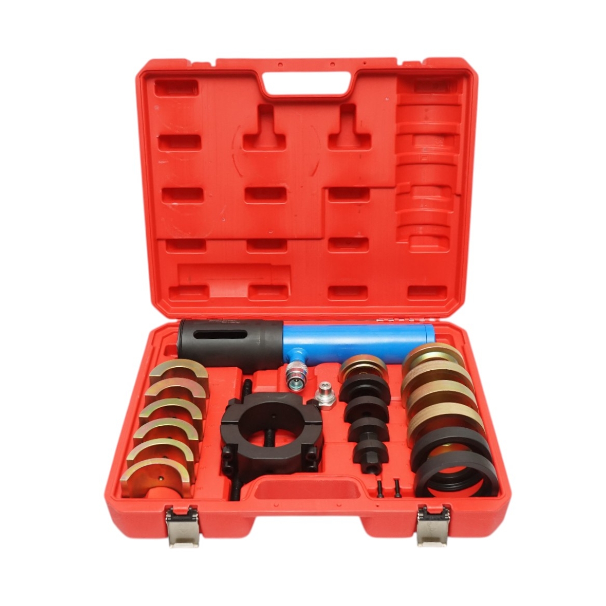 Trusa presa hidraulica bucse arc suspensie camion 24 piese Breckner Germany