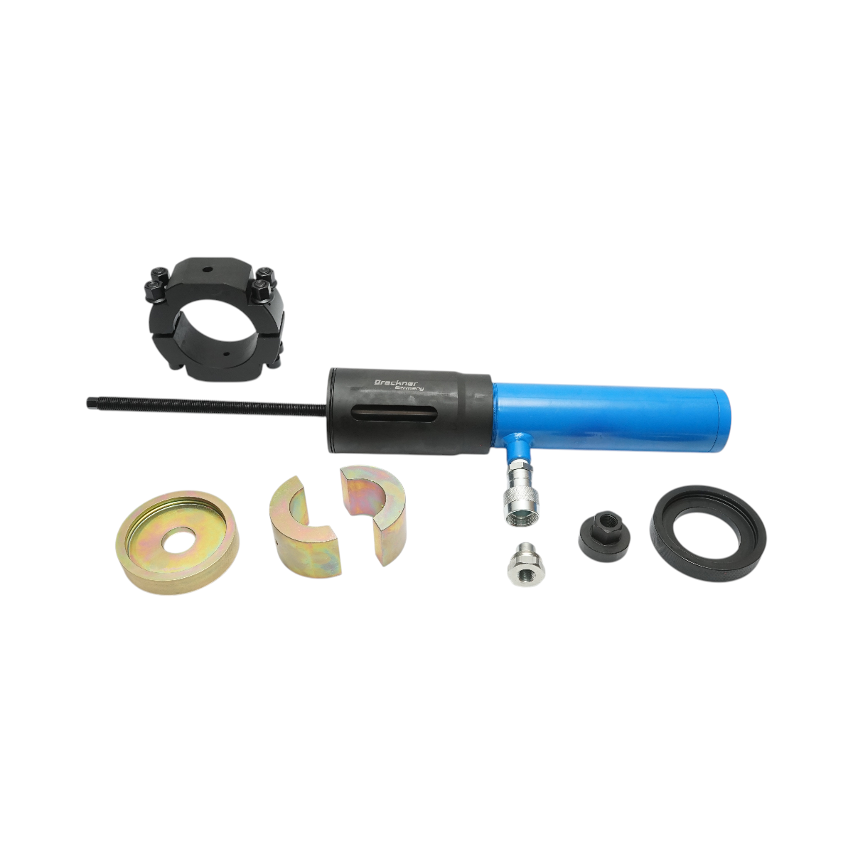 Trusa presa hidraulica bucse arc suspensie camion 24 piese Breckner Germany - imagine 4