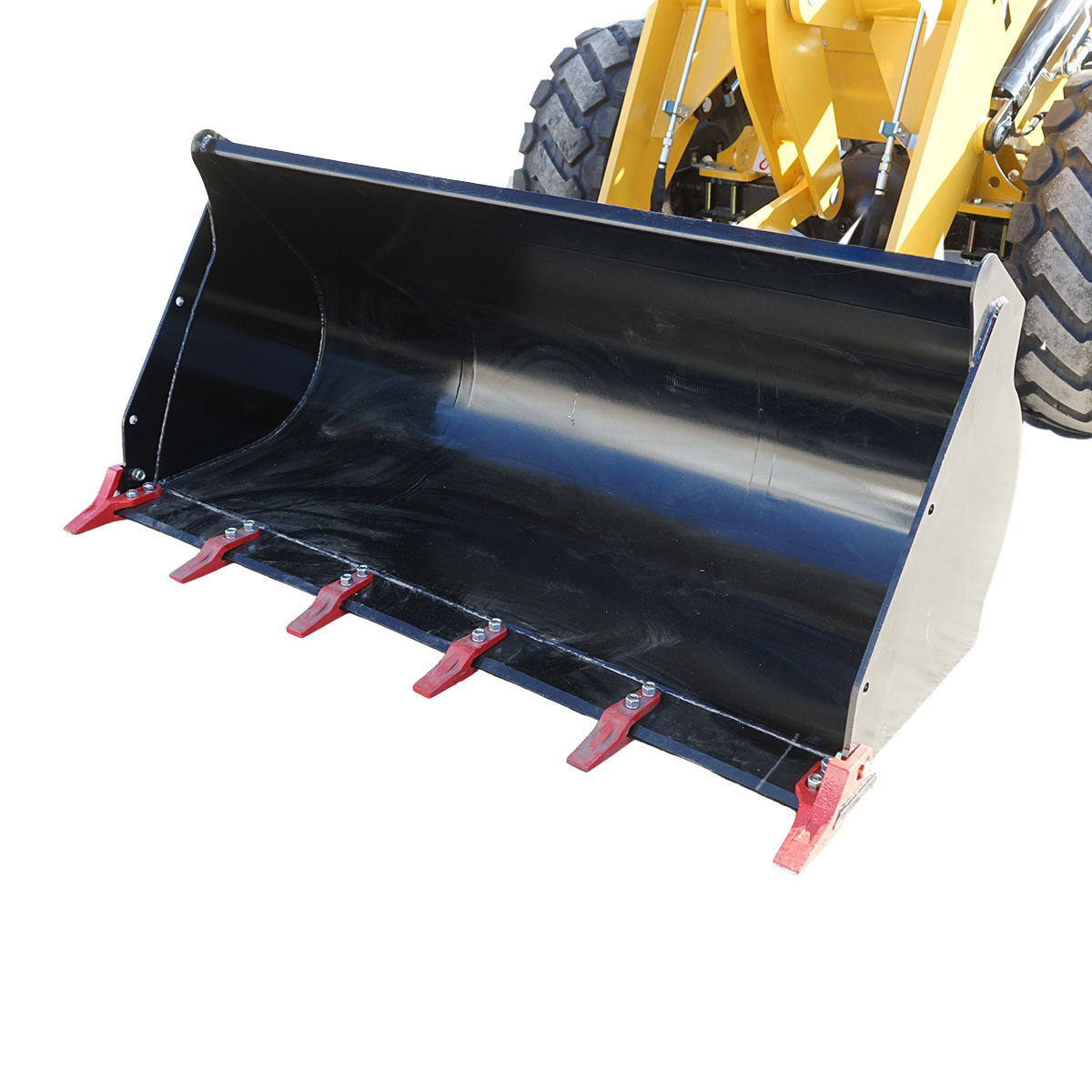 Buldoexcavator articulat compact 1.8T, motor diesel 50CP Euro 3 cu brat excavator, cupa frontala, furci paleti, picon hidraulic THOR - imagine 10