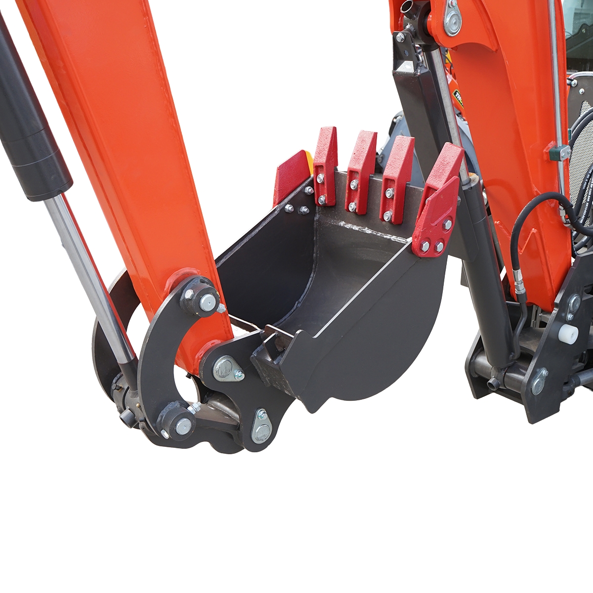 Buldoexcavator articulat compact 2.8T, motor diesel 50CP, cupa frontala si brat excavare spate THOR - imagine 14