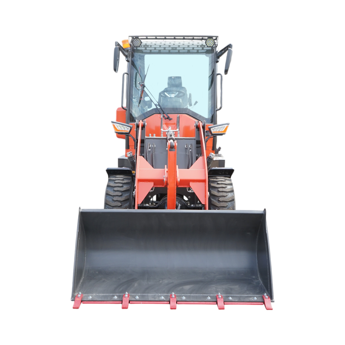Buldoexcavator articulat compact 2.8T, motor diesel 50CP, cupa frontala si brat excavare spate THOR - imagine 3