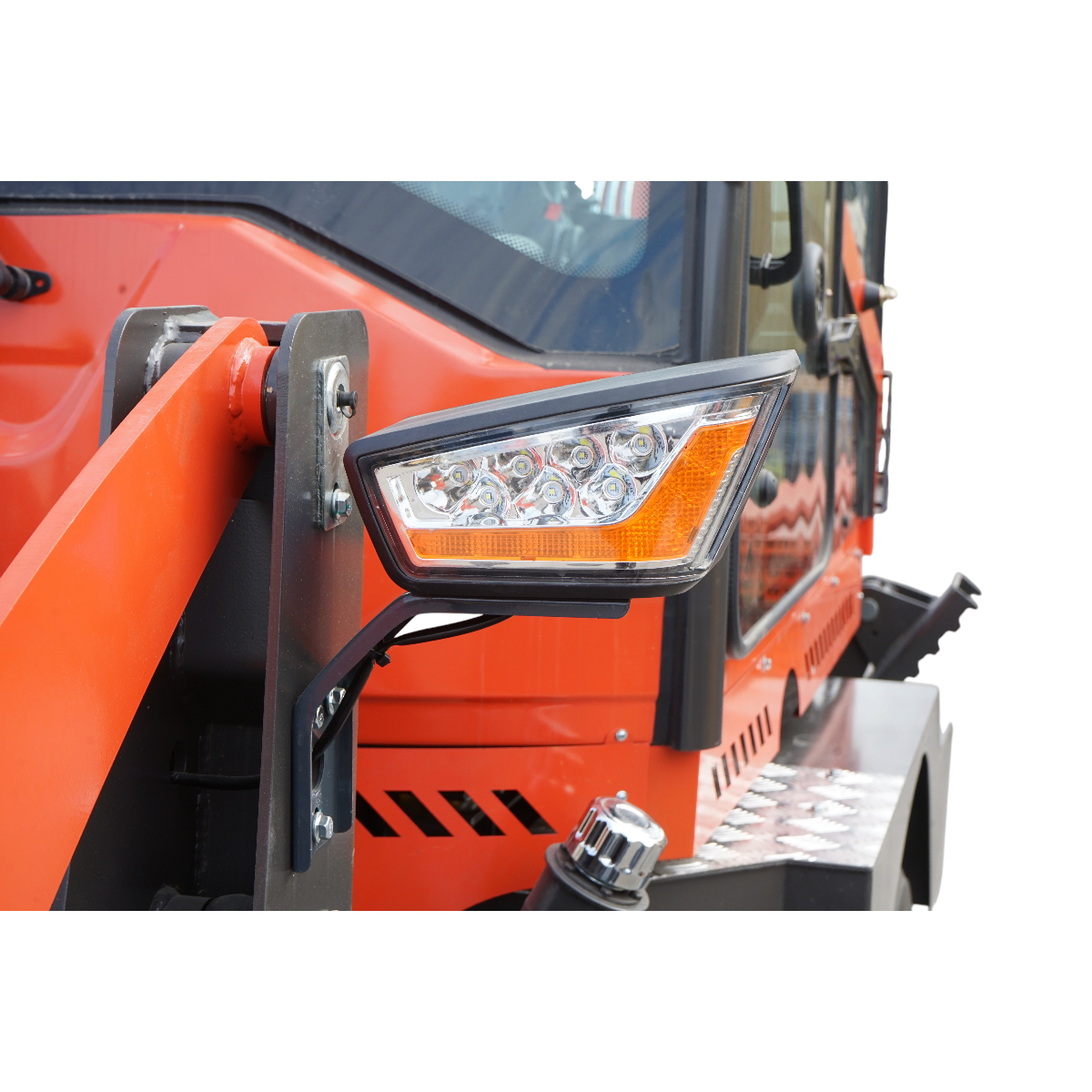 Buldoexcavator articulat compact 2.8T, motor diesel 50CP, cupa frontala si brat excavare spate THOR - imagine 7