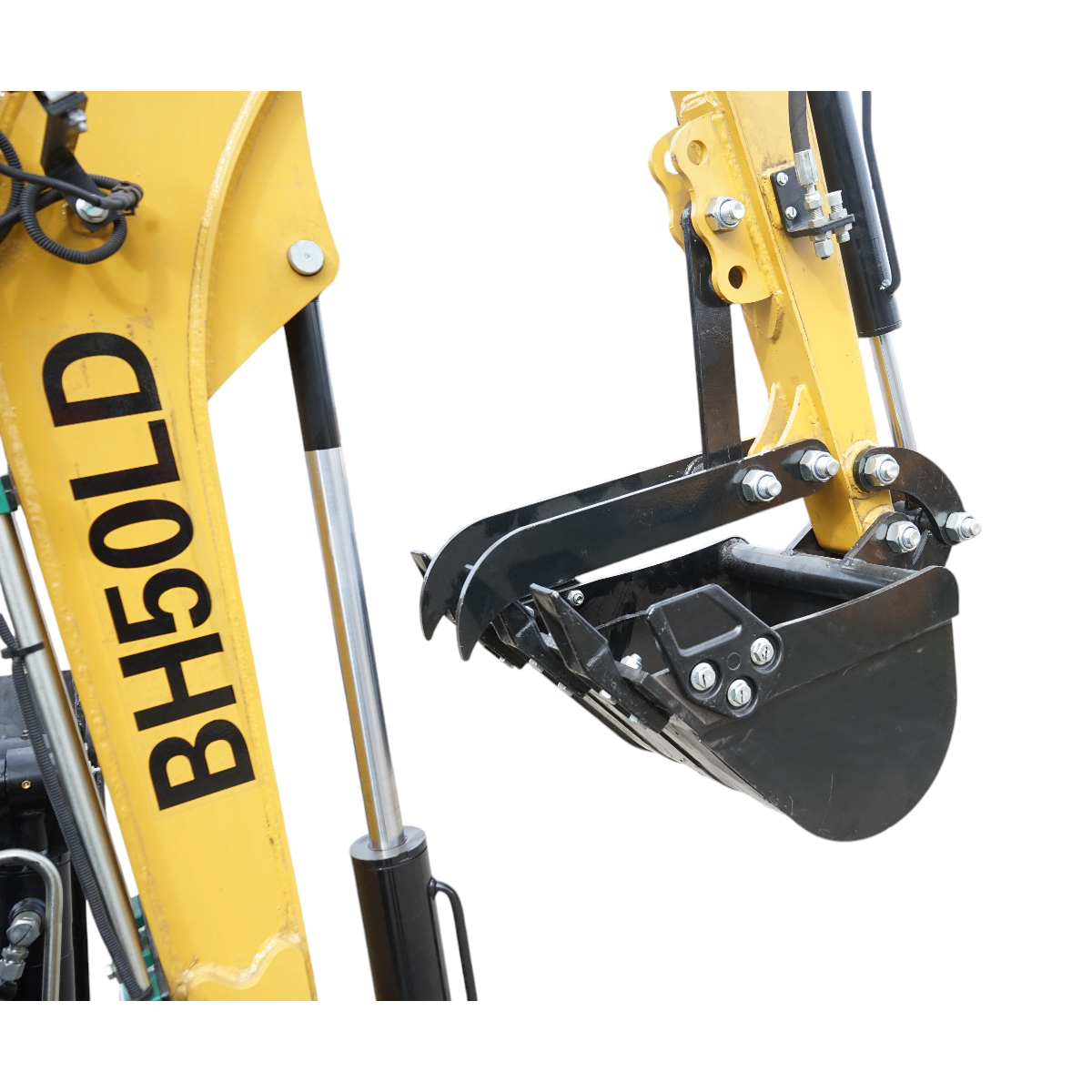 Buldoexcavator articulat compact 2.5T, motor diesel 52CP,  adancime sapare 1600mm, cupa frontala si brat excavare spate THOR - imagine 16