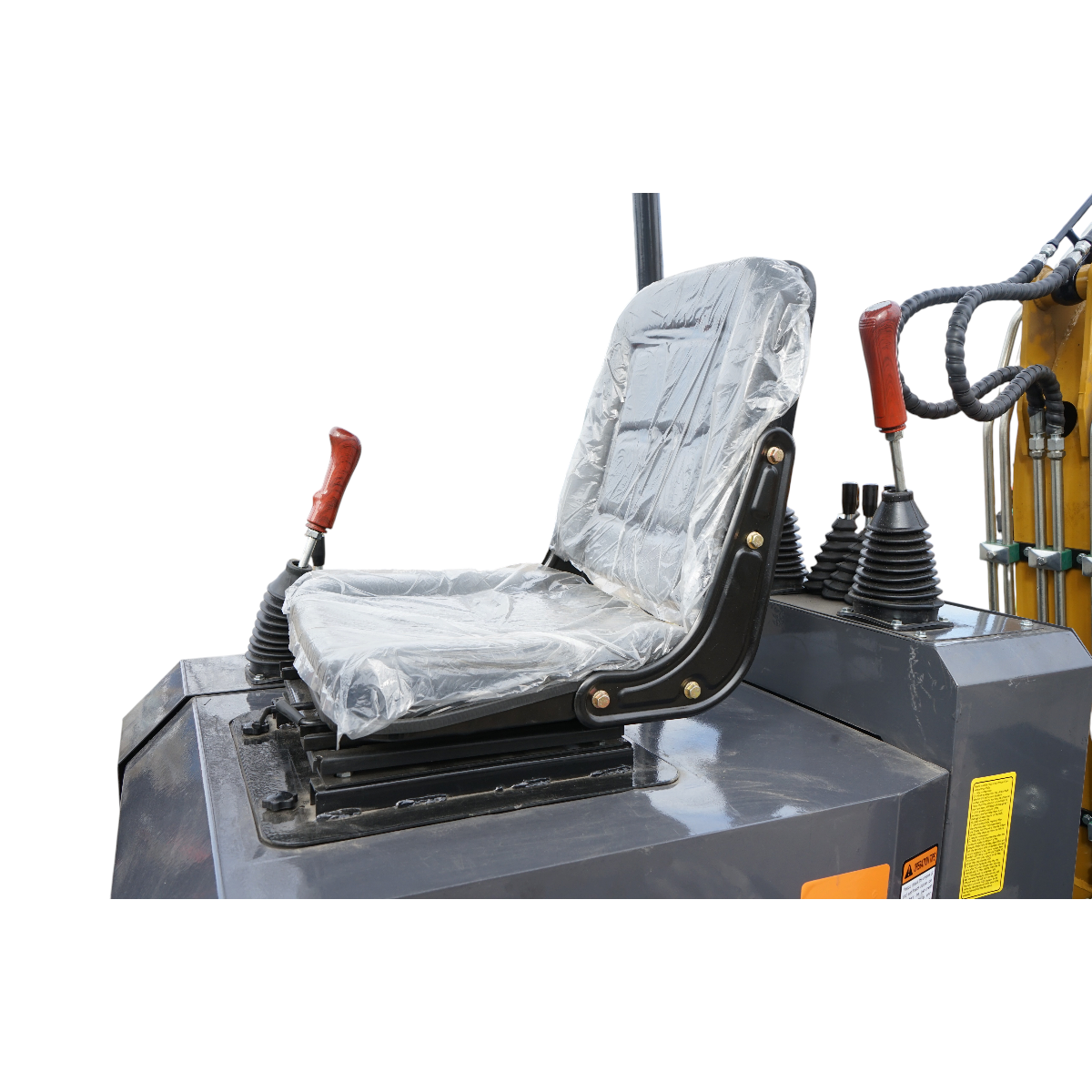 Buldoexcavator articulat compact 2.5T, motor diesel 52CP,  adancime sapare 1600mm, cupa frontala si brat excavare spate THOR - imagine 10