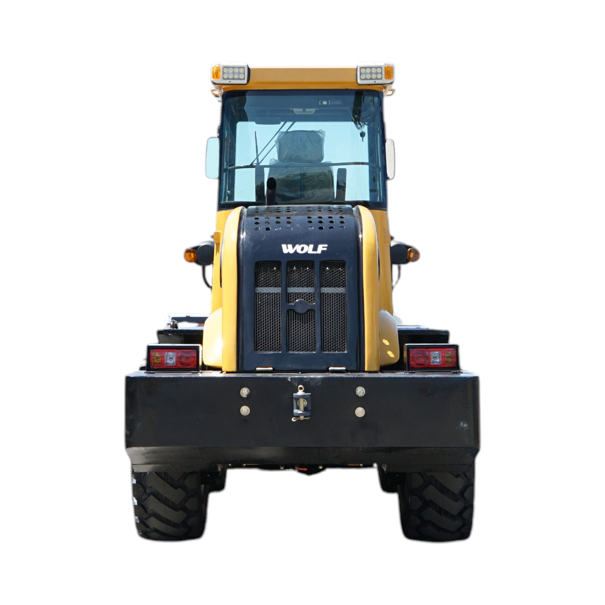 Incarcator frontal WOLF 6.5T, 4x4, motor YTO 115CP cu turbo, cupa frontala 1.5m3, furci paleti 1200x120mm WOLF - imagine 6