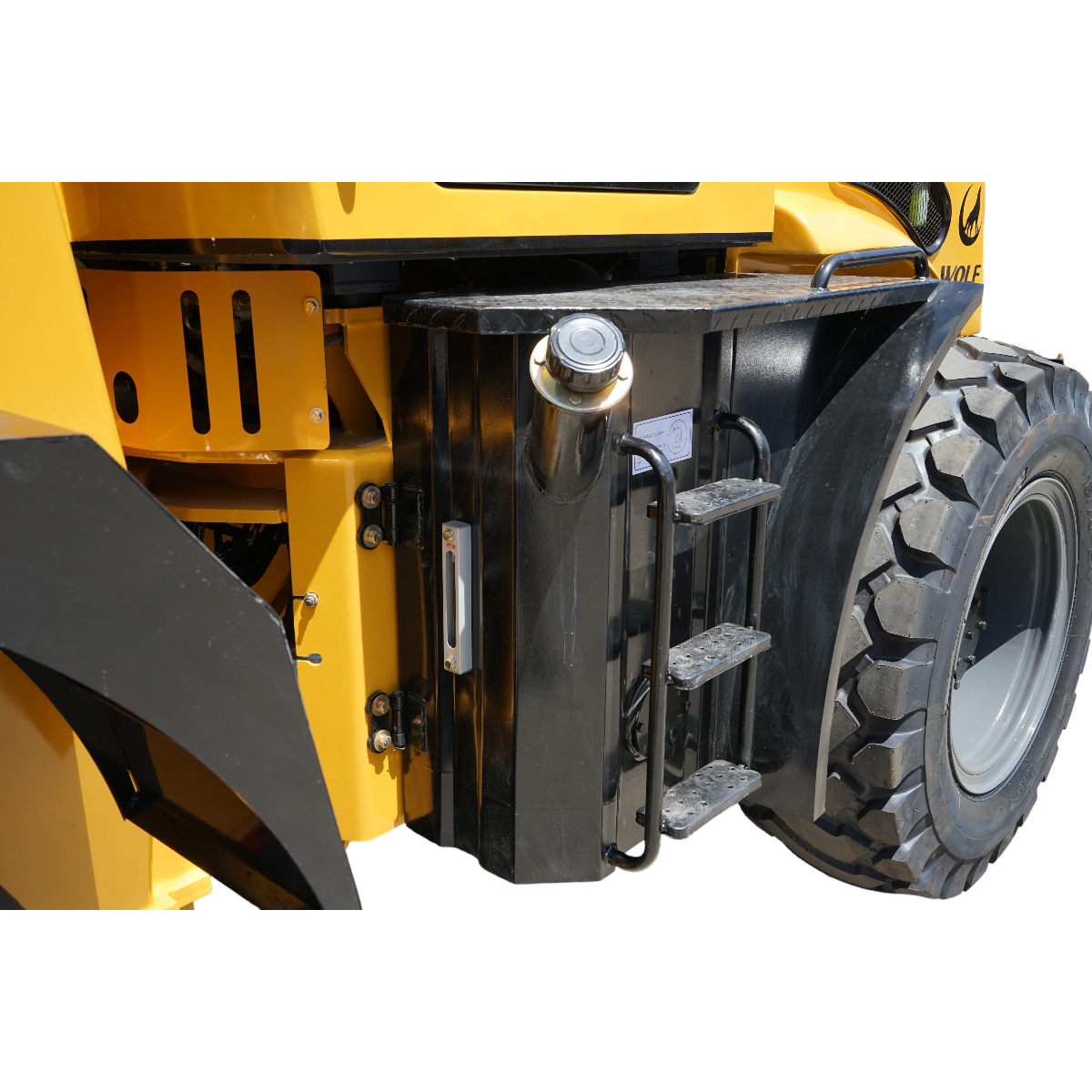 Incarcator frontal WOLF 6.5T, 4x4, motor YTO 115CP cu turbo, cupa frontala 1.5m3, furci paleti 1200x120mm WOLF - imagine 10