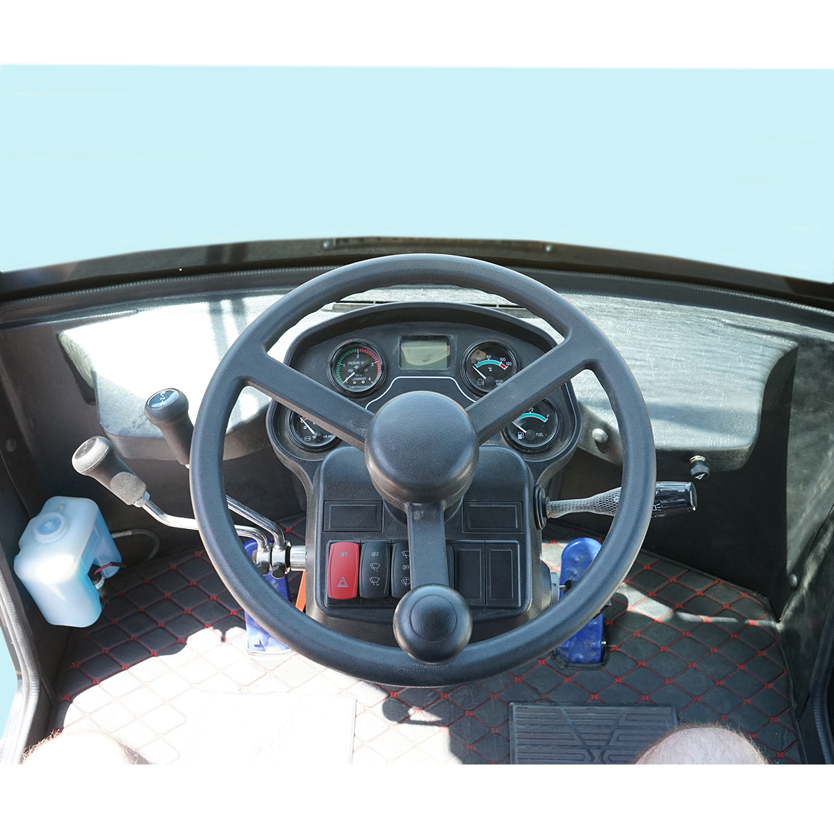 Incarcator frontal WOLF 6.5T, 4x4, motor YTO 115CP cu turbo, cupa frontala 1.5m3, furci paleti 1200x120mm WOLF - imagine 16