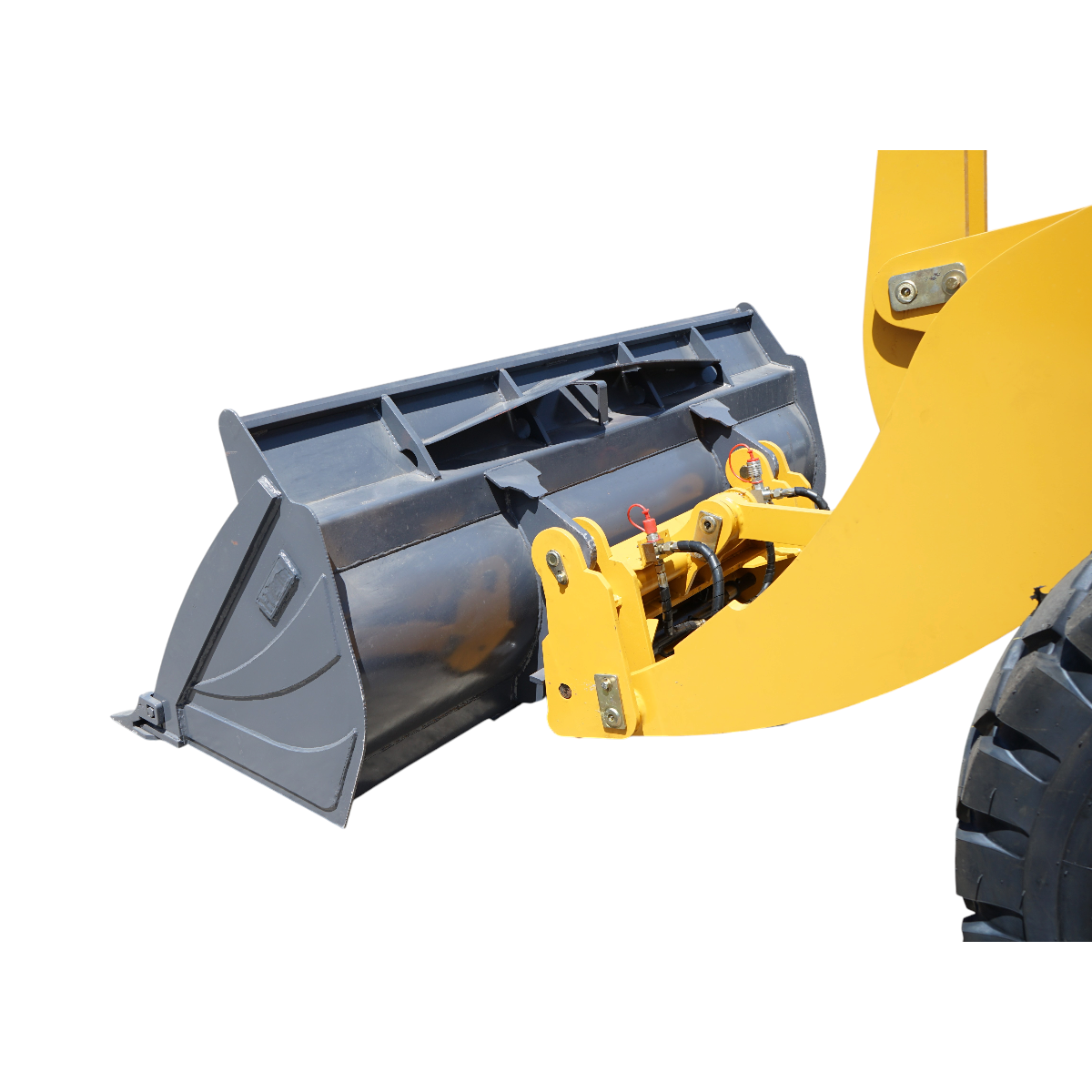 Incarcator frontal WOLF 6.5T, 4x4, motor YTO 115CP cu turbo, cupa frontala 1.5m3, furci paleti 1200x120mm WOLF - imagine 8