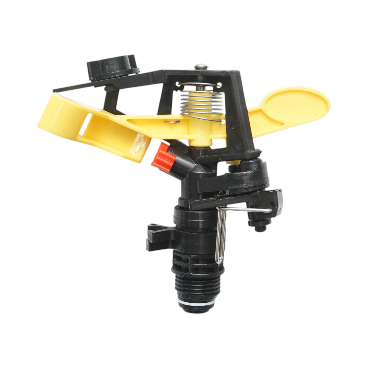 Aspersor de impact reglabil cu brat oscilant, duza 4mm, raza 5-10m, debit 15-28 L/min, filet exterior 1/2 inch Breckner Germany - imagine 3