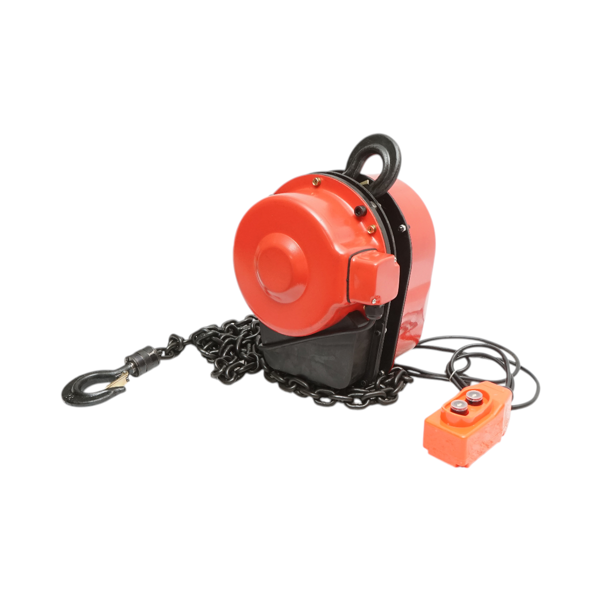Palan electric otel 380V, 500W cu lant 3m, sarcina maxima 1000kg, carlig cu siguranta 2T Breckner Germany - imagine 2