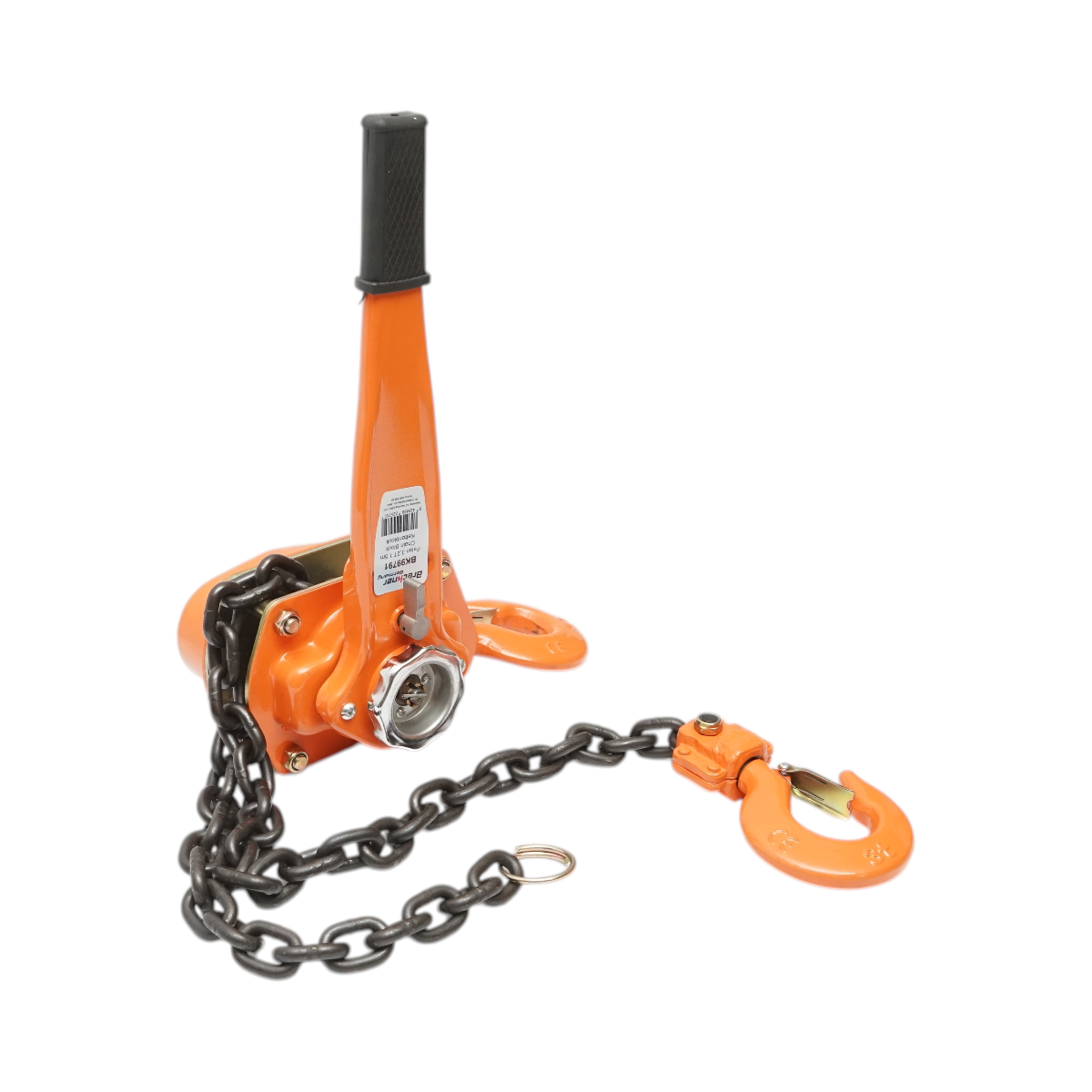 Palan manual cu levier 3000kg, lant 1.5m, carlig cu siguranta 3T Breckner Germany - imagine 4