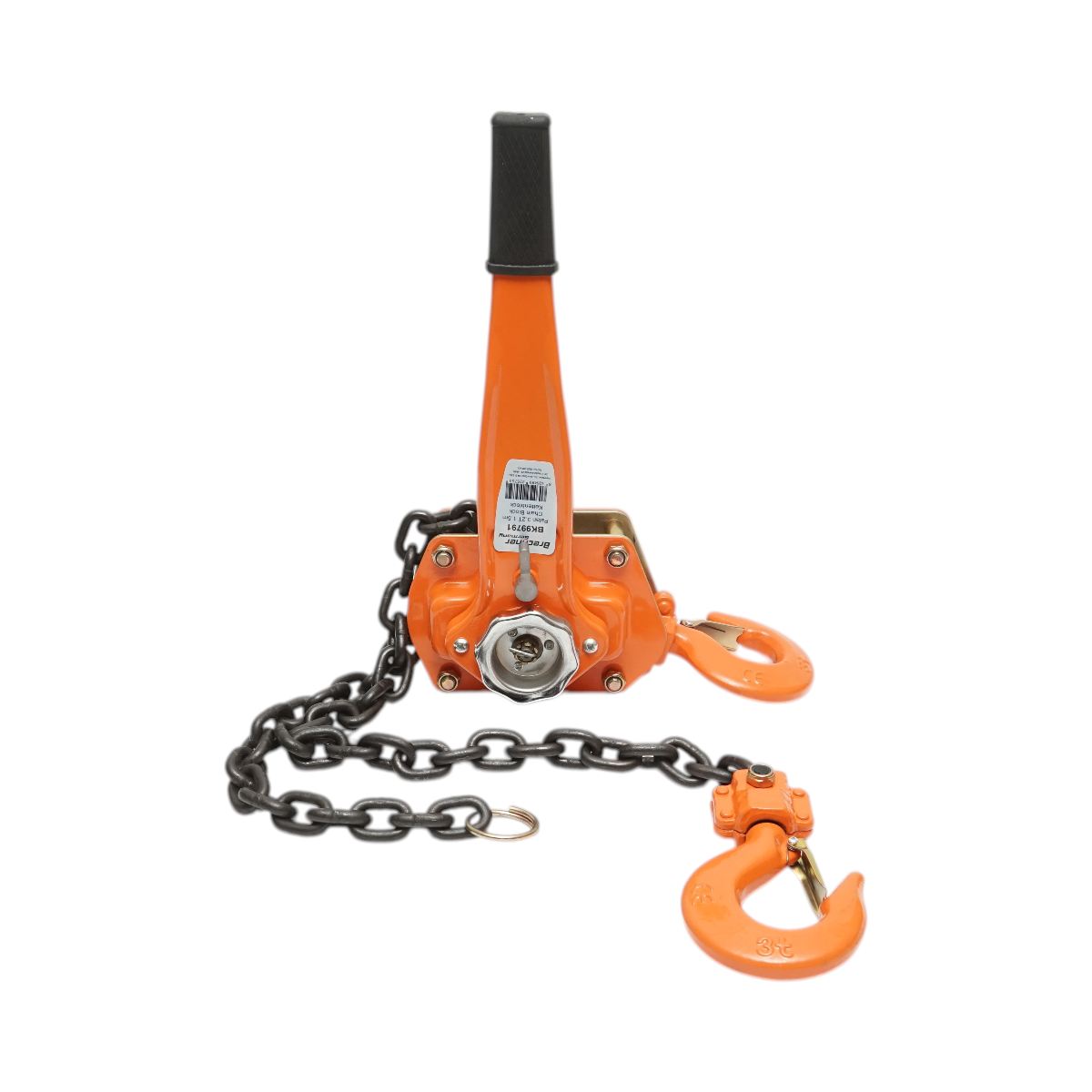 Palan manual cu levier 3000kg, lant 1.5m, carlig cu siguranta 3T Breckner Germany - imagine 2