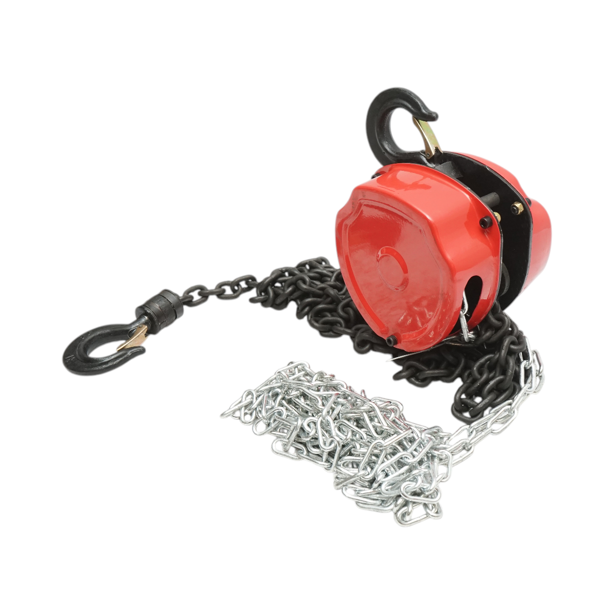 Palan manual cu lant 3m, sarcina maxima 1000kg, carlig cu siguranta 1T Breckner Germany - imagine 3