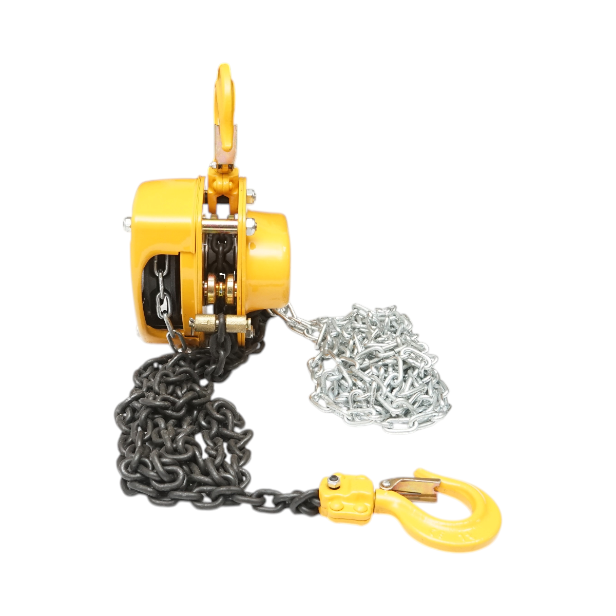 Palan manual cu lant 3m, sarcina maxima 1000kg, carlig cu siguranta 1T Breckner Germany - imagine 4