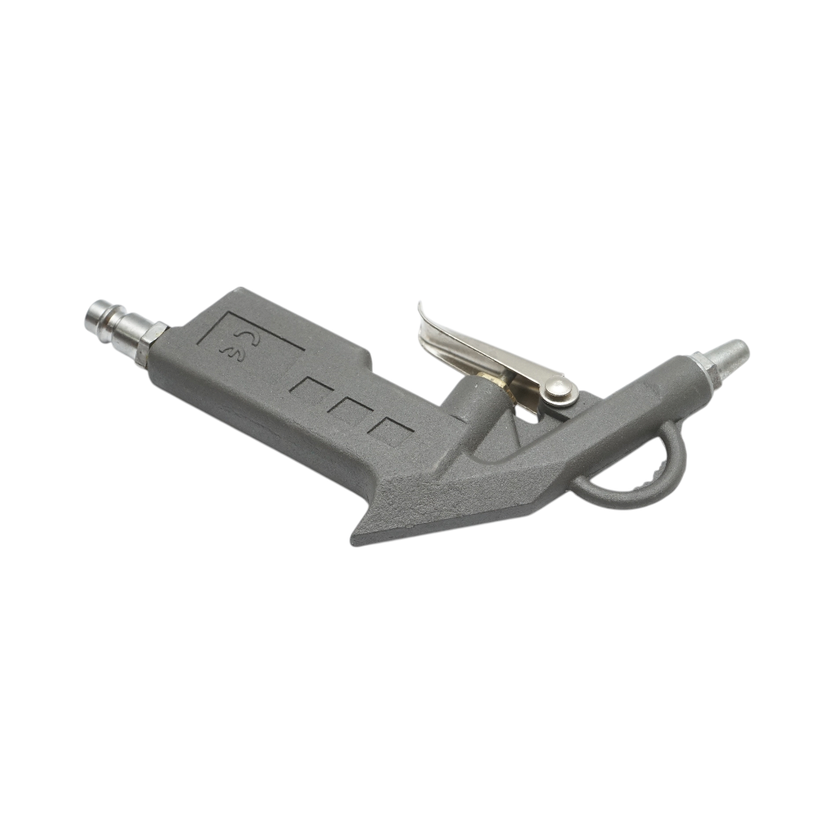 Pistol de suflat aer comprimat cu duza scurta 28mm gri - imagine 3
