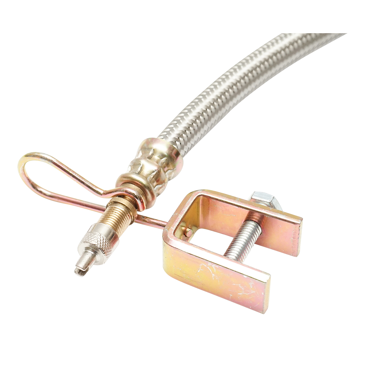 Prelungitor valva roata cu protectie metalica si clips cu surub 150/180 mm - imagine 3