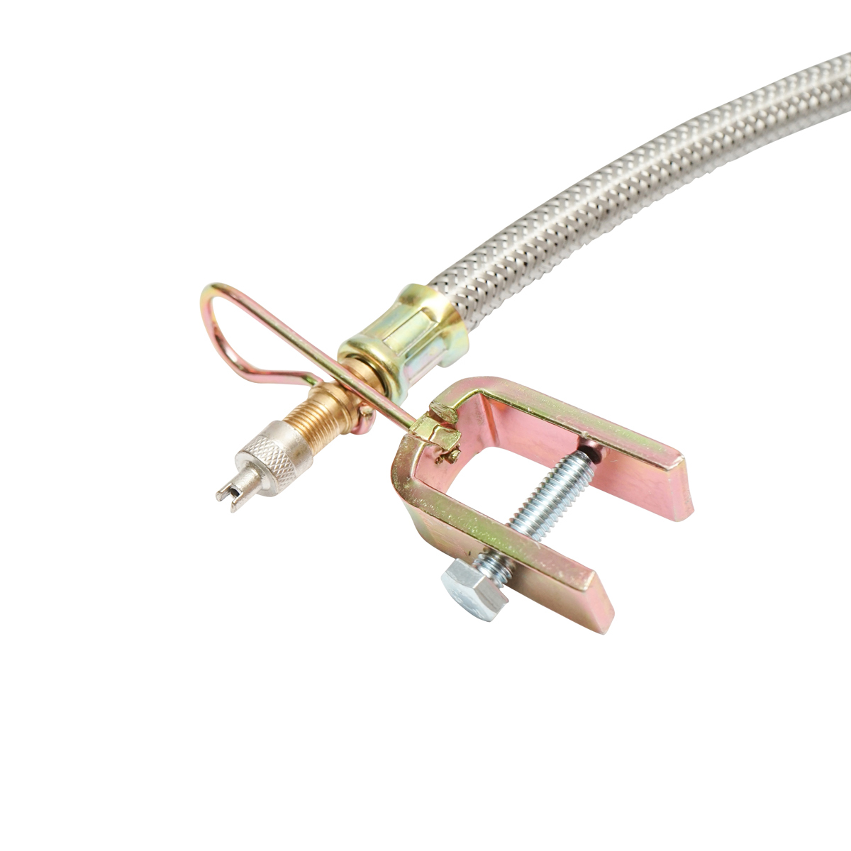 Prelungitor valva roata cu protectie metalica si clips cu surub 50/400mm - imagine 4