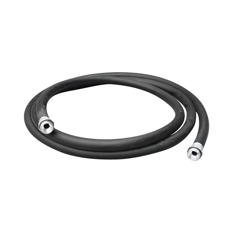 Furtun presiune 3/4 x 2m cu nipluri la capete pentru pompa transfer motorina - imagine 2