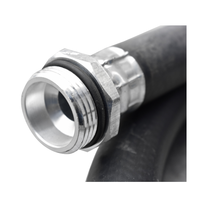 Furtun presiune 3/4 x 2m cu nipluri la capete pentru pompa transfer motorina - imagine 3