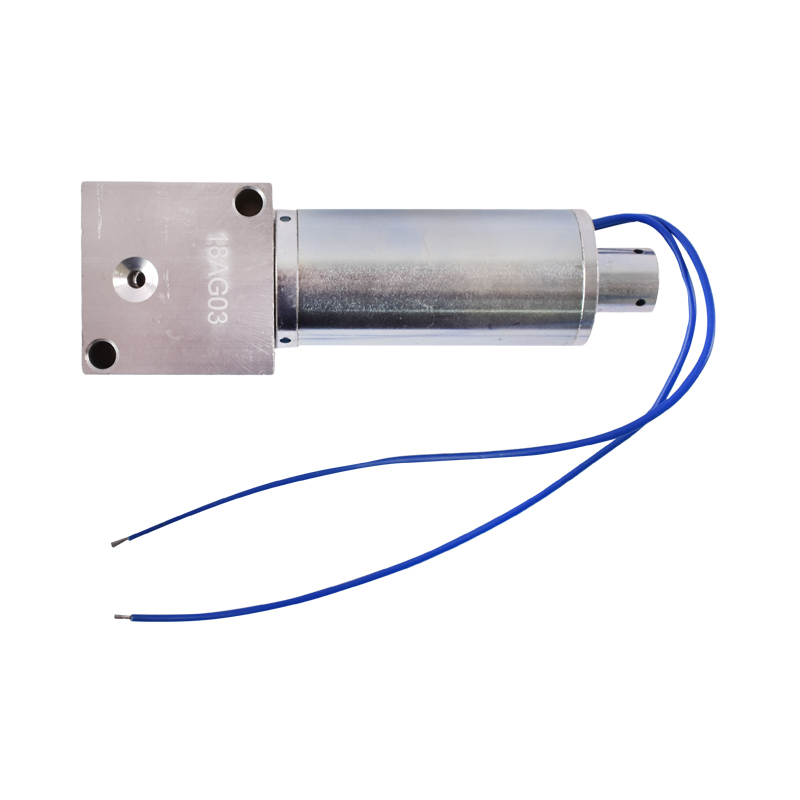 Electrovalva tras 12V cu ax subtire normal inchis Tractor Forestier - imagine 2