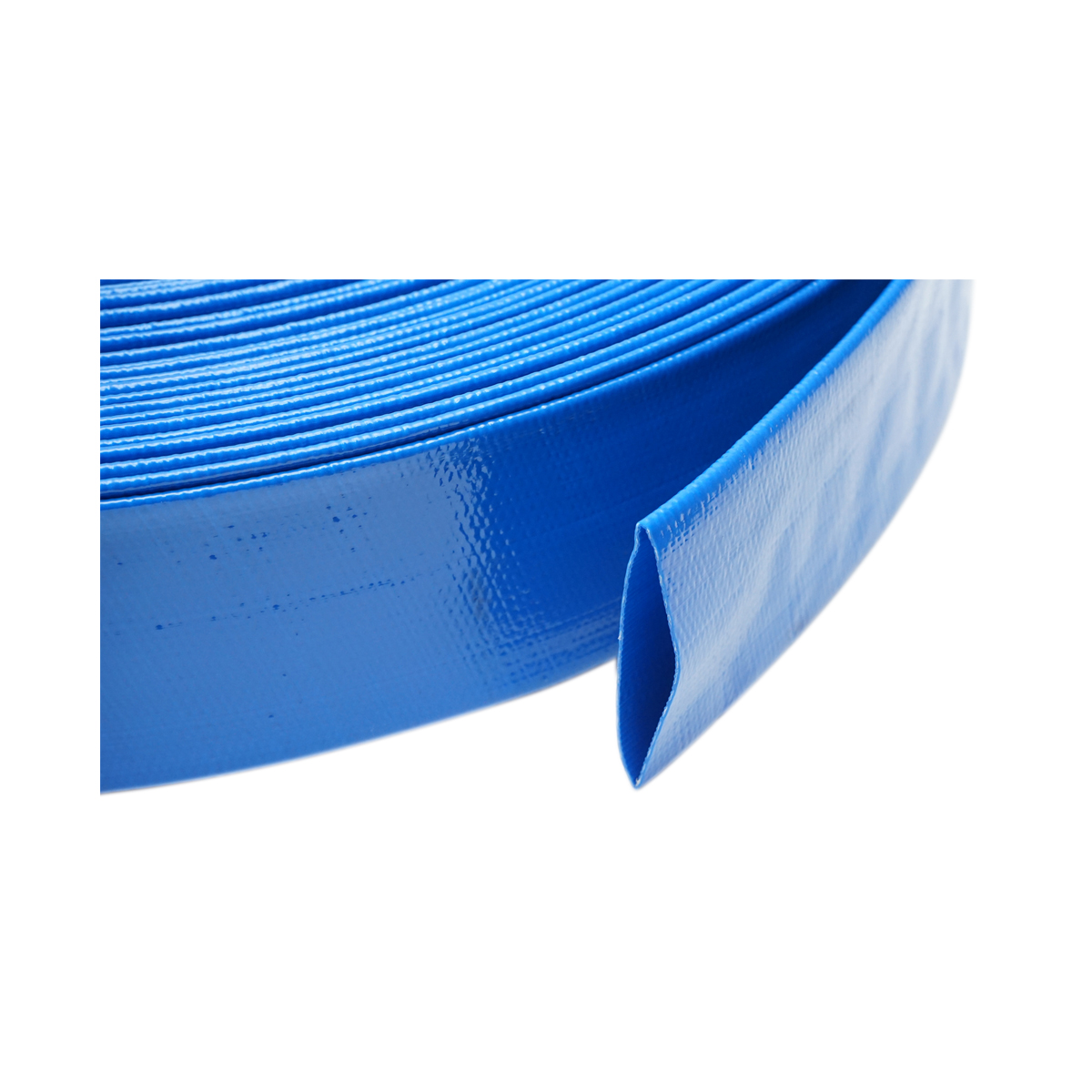 Furtun plat apa pentru irigat din PVC 2 toll lungime 100m, PN4 Breckner Germany - imagine 4