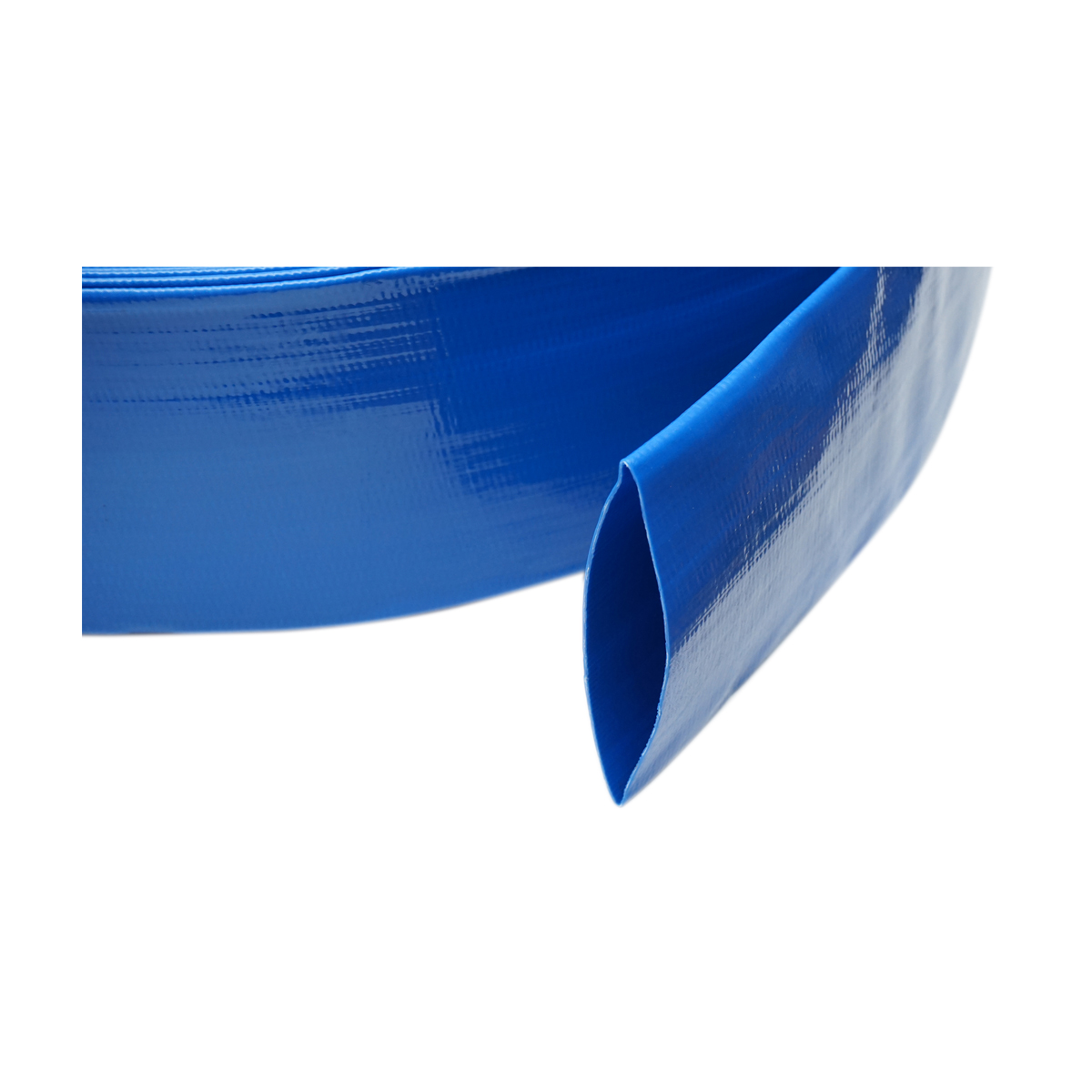 Furtun plat apa pentru irigat din PVC 3 toll lungime 100m, PN4 Breckner Germany - imagine 4