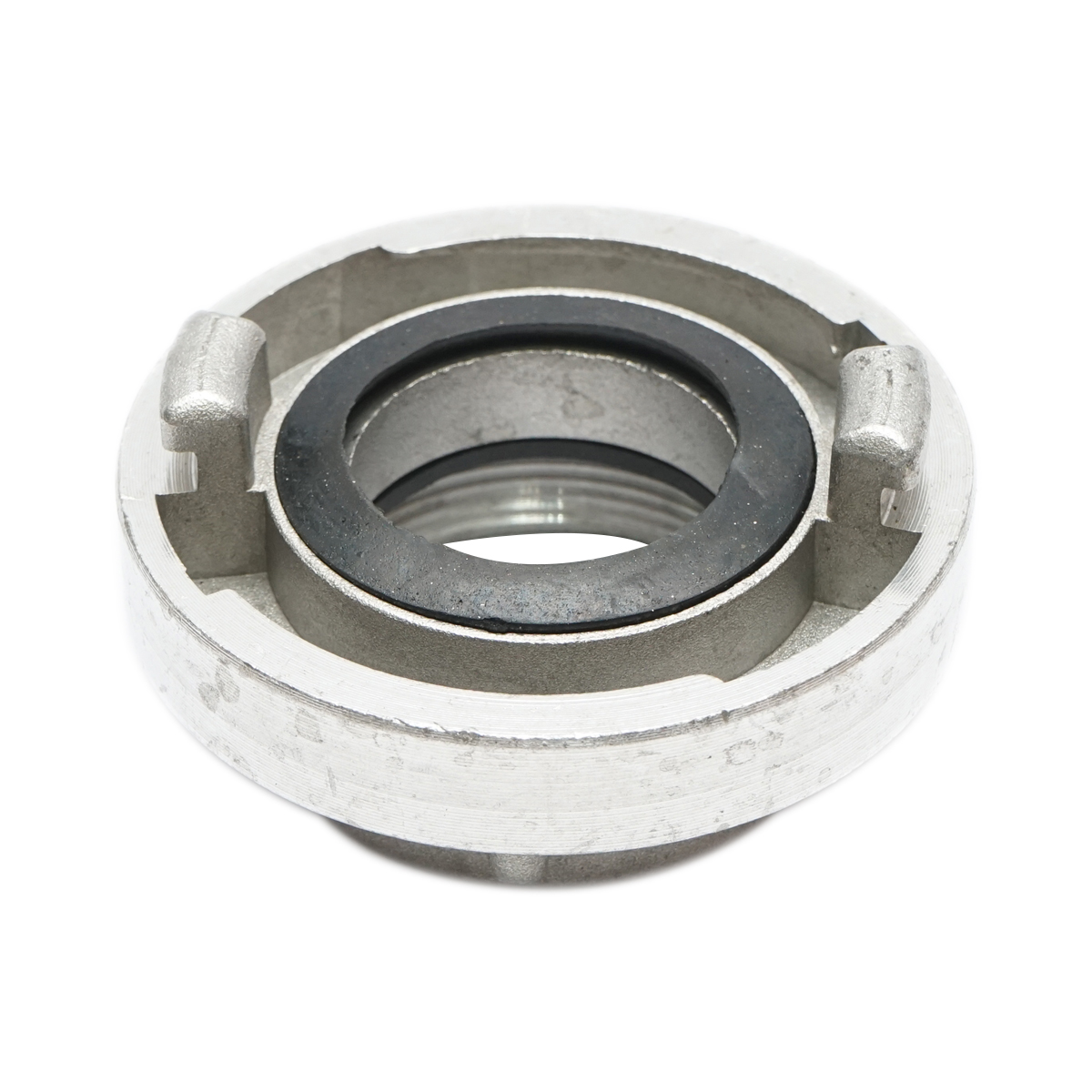 Cupla storz 2 toll cu filet interior mama pentru furtun irigatii apa, pompieri din aluminiu Breckner Germany - imagine 2