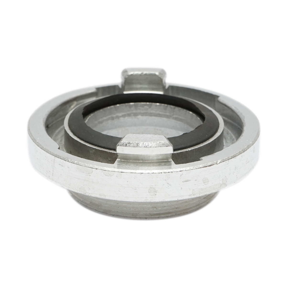 Cupla storz 3 toll cu filet exterior tata pentru furtun irigatii apa, pompieri din aluminiu - imagine 2