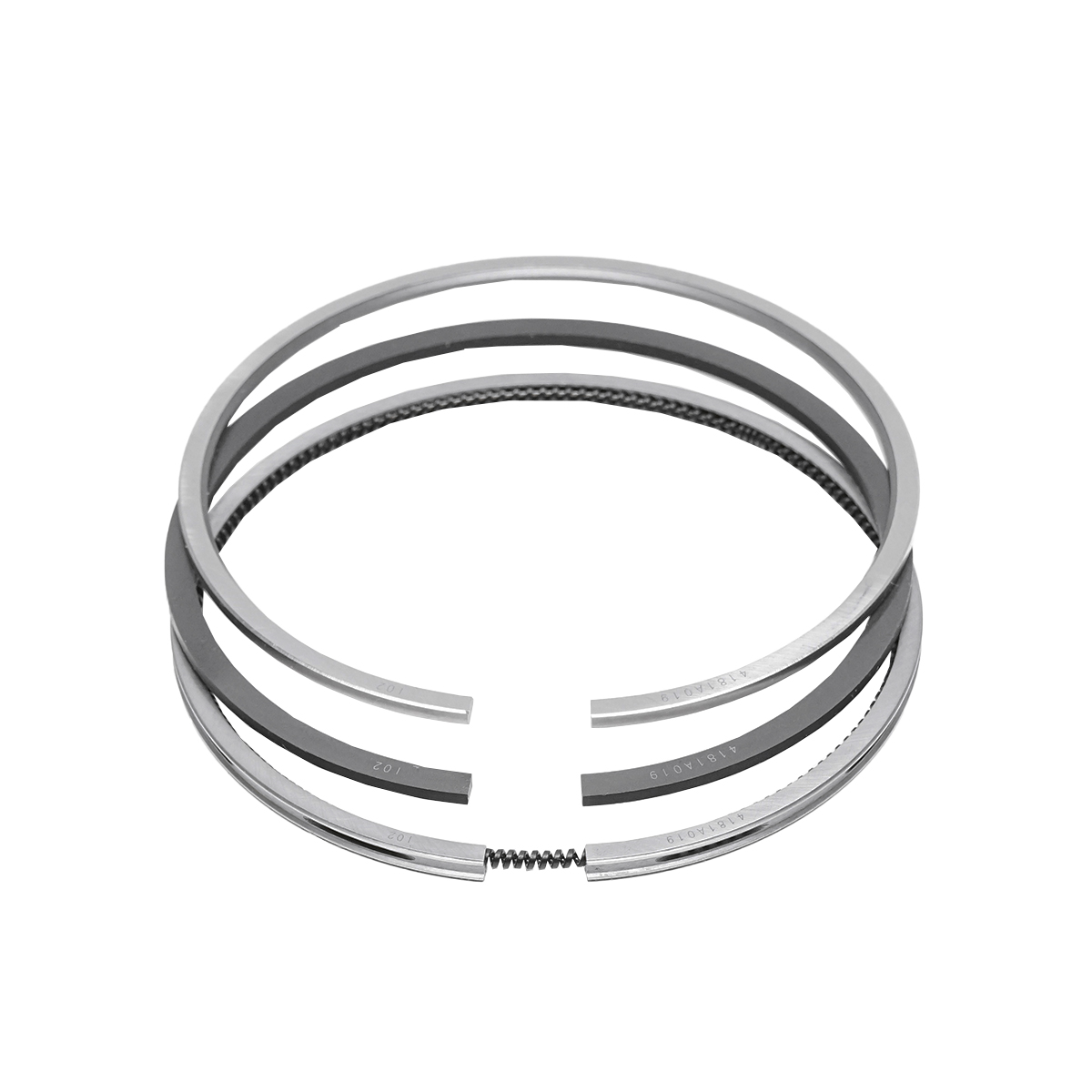 Segmenti piston 100mm 2,5x2,5x4mm motor Perkins Massey Ferguson 3637033M91 - imagine 2