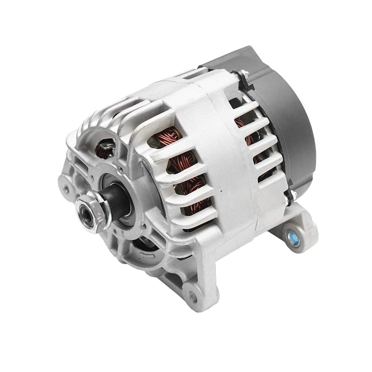 Alternator 12V pentru motor Perkins 85Ah axul fi 17mm Tractor Forestier  - imagine 2