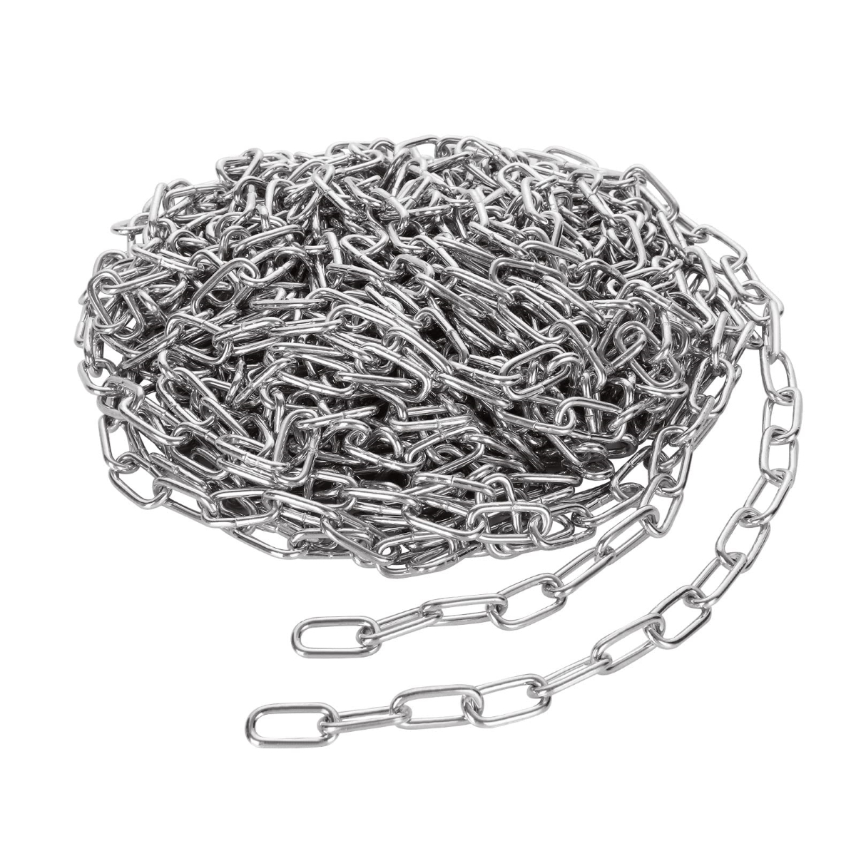 Lant otel zincat cu zale scurte 4mm, DIN5685A, 50m