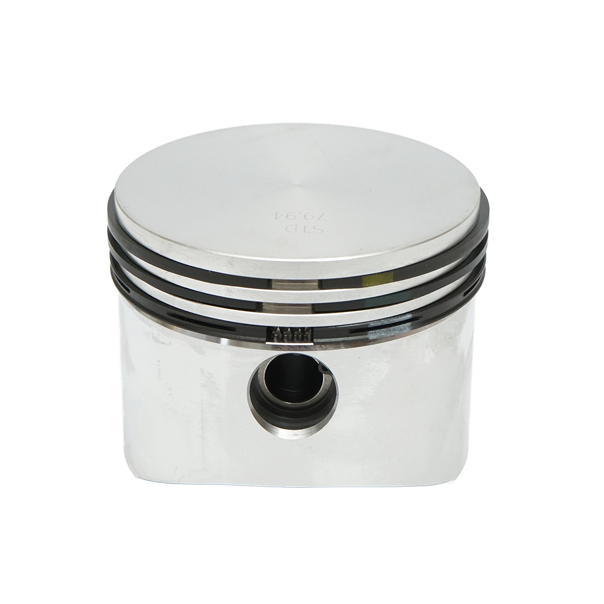 Piston cu segmenti 80mm, bolt si sigurante pentru compresor aer Tractor Forestier cu motor Perkins - imagine 2