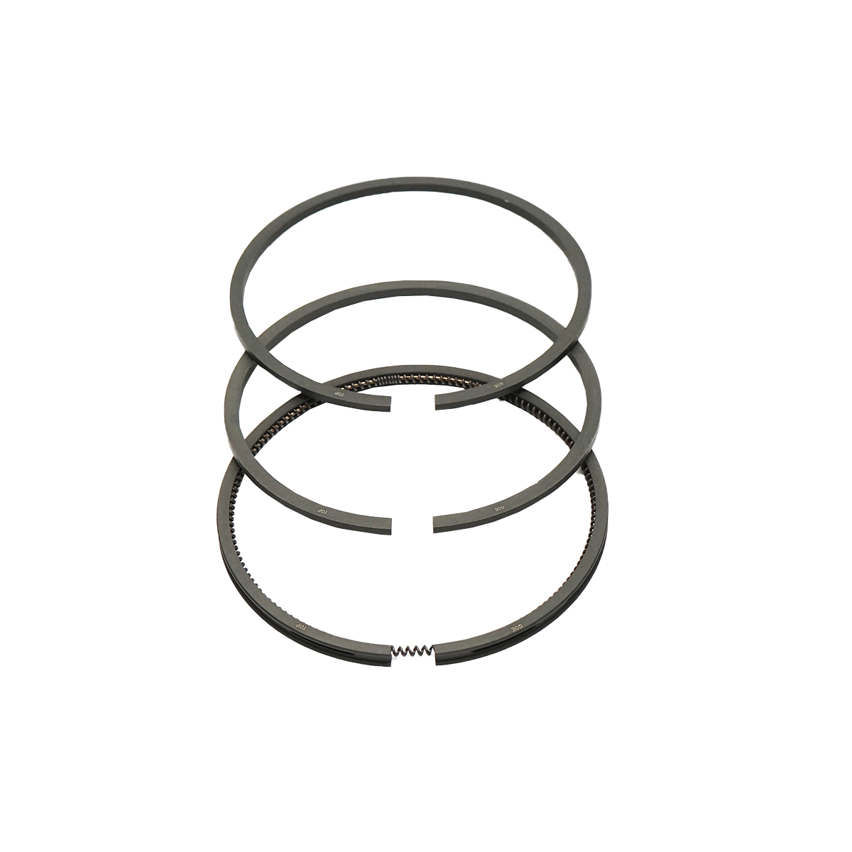 Set segmenti piston 80.25mm 2.5x2.5x4mm pentru compresor aer Tractor Forestier cu motor Perkins - imagine 4