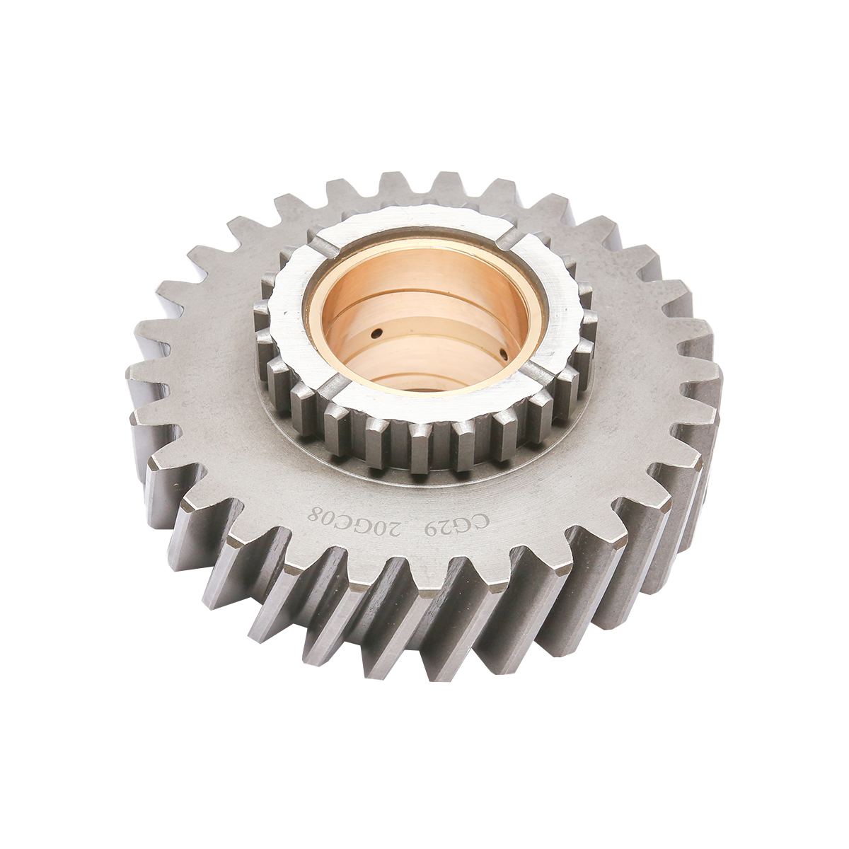 Pinion ax intermediar Z=29 cu bucsa bronz pentru reductor ax secundar (ax 2) Tractor Forestier 