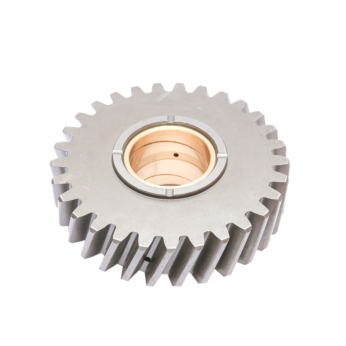 Pinion ax intermediar Z=29 cu bucsa bronz pentru reductor ax secundar (ax 2) Tractor Forestier  - imagine 2