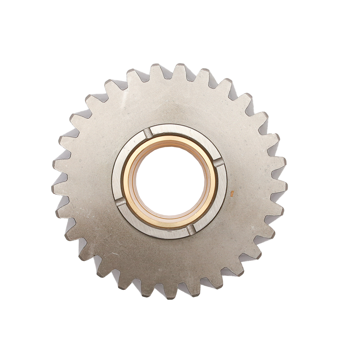 Pinion ax intermediar Z=29 cu bucsa bronz pentru reductor ax secundar (ax 2) Tractor Forestier  - imagine 3