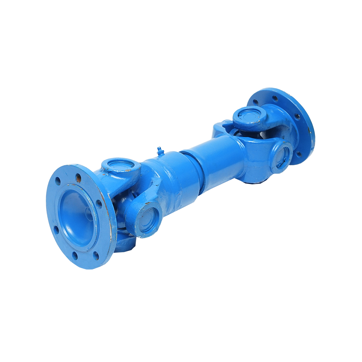 Cardan transmisie spate lungime 450mm, flansa 12x12mm model nou si model vechi pentru Tractor Forestier - imagine 3