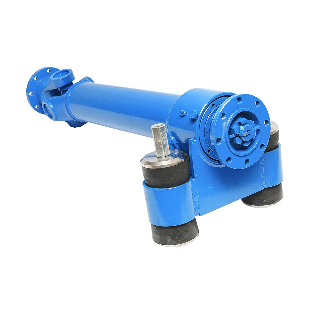 Cardan intermediar lungime 708mm cu lagar, flansa 10x10mm model vechi pentru Tractor Forestier - imagine 2