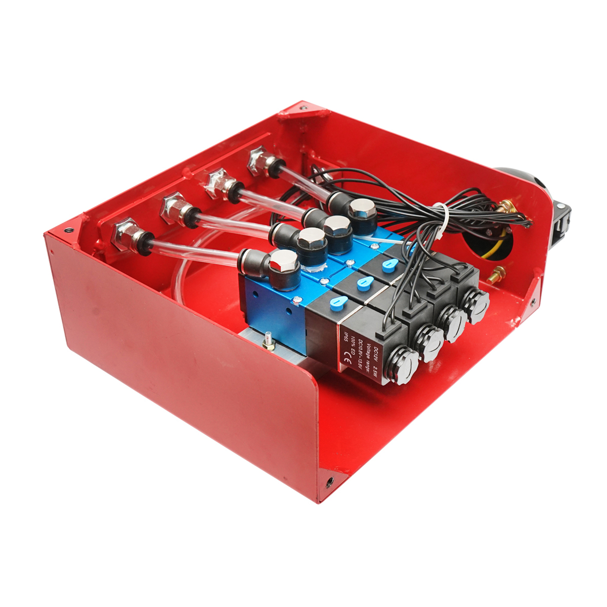 Caseta de electroventile pentru troliu 12V 2 inchis/2 deschis Tractor Forestier  - imagine 3