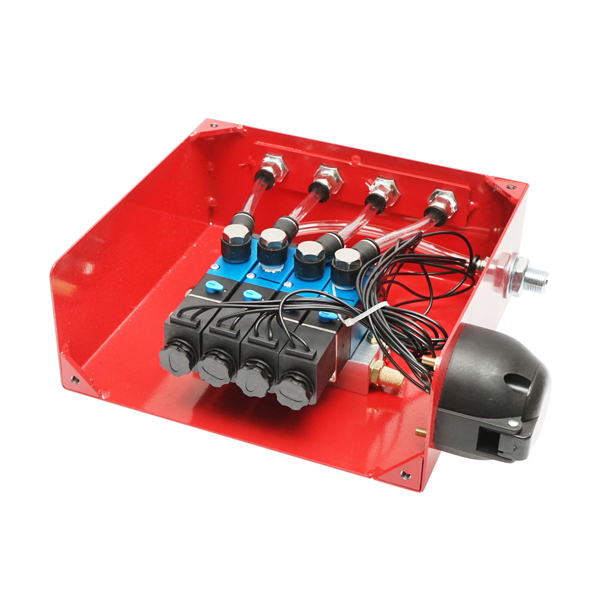 Caseta de electroventile pentru troliu 12V 2 inchis/2 deschis Tractor Forestier  - imagine 2