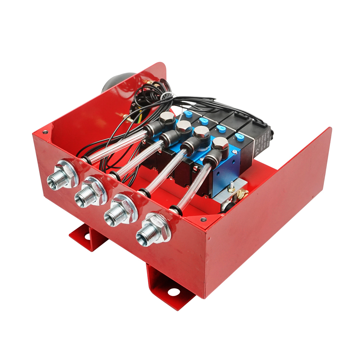 Caseta de electroventile pentru troliu 12V 2 inchis/2 deschis Tractor Forestier  - imagine 4