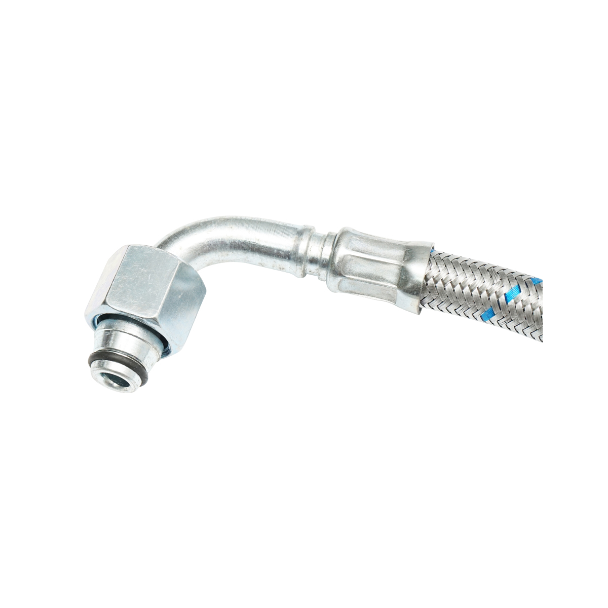 Furtun hidraulic 1300mm (1260mm), grosime 10mm pentru troliu Tractor Forestier - imagine 4